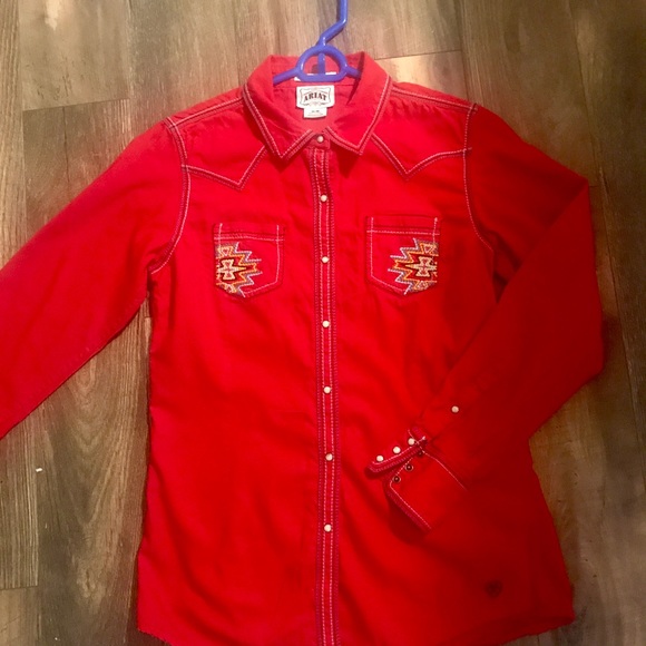 ariat slim fit shirts